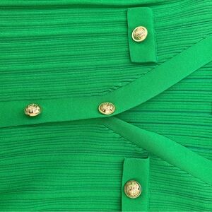 Catherine Malandrino Green Knit Top